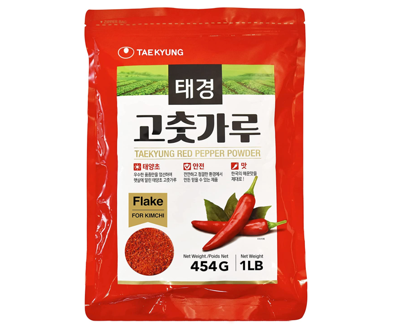 Korean replacement for red pepper flakes