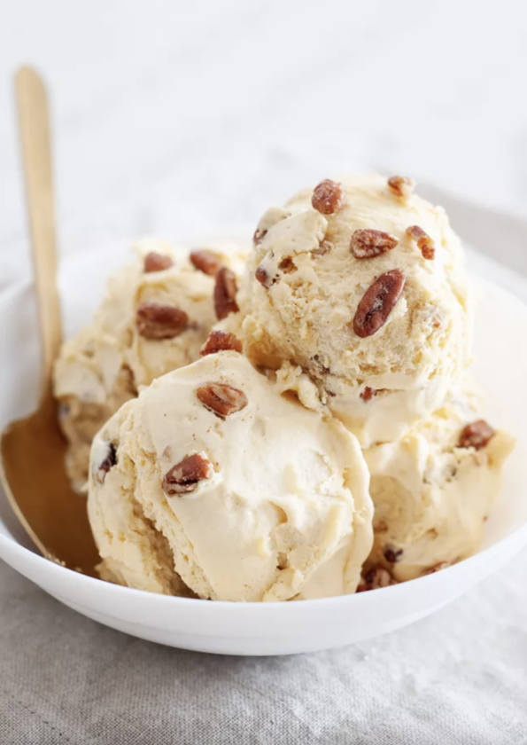 butter pecan ice cream