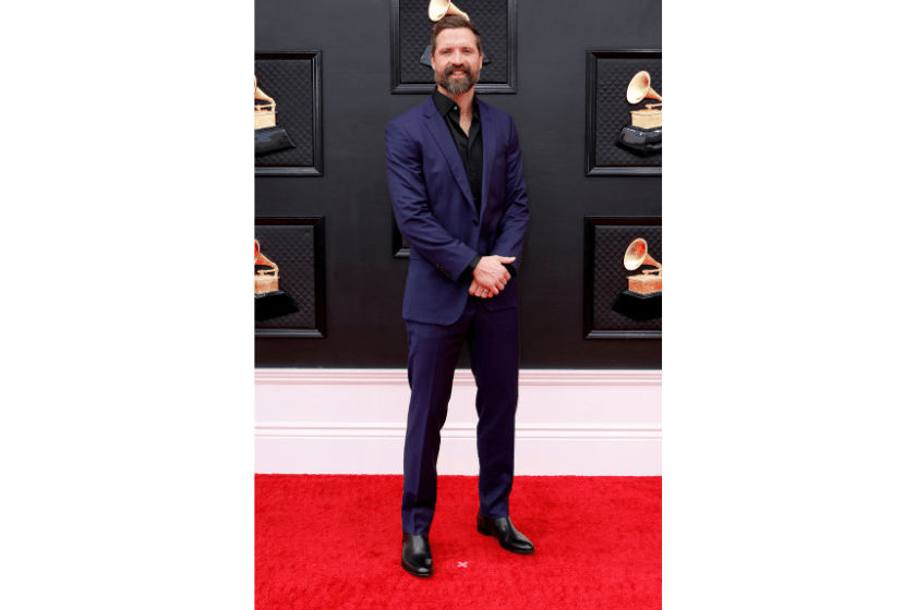 Walker Hayes attends the 64th Annual GRAMMY Awards at MGM Grand Garden Arena