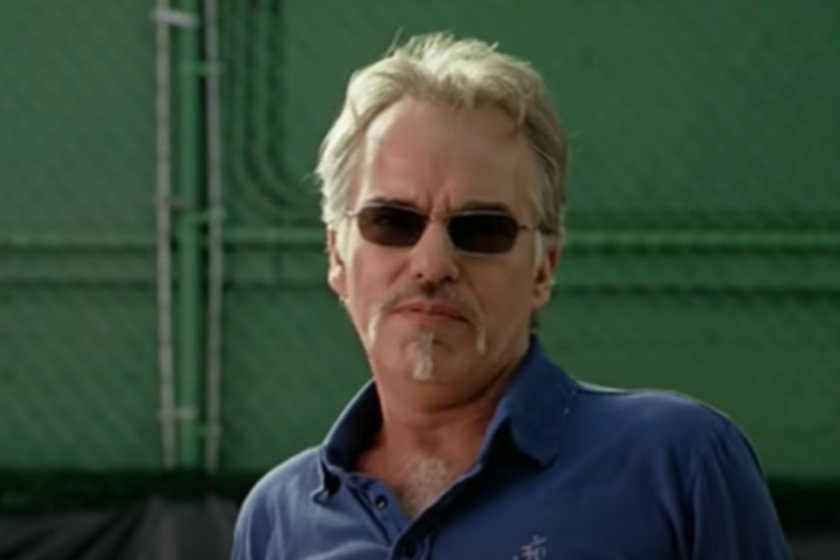 Billy Bob Thornton in a scene from 'Bad News Bears'