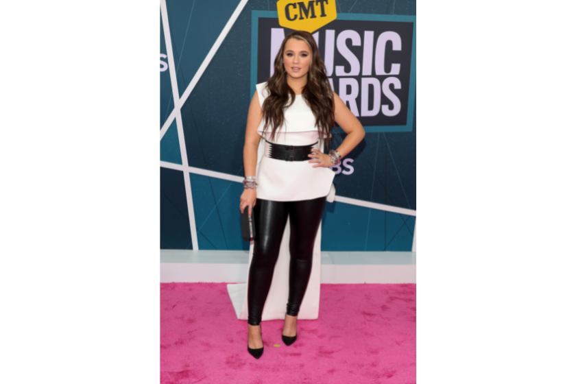 Gabby Barrett attends the 2022 CMT Music Awards at Nashville Municipal Auditorium on April 11, 2022 in Nashville, Tennessee