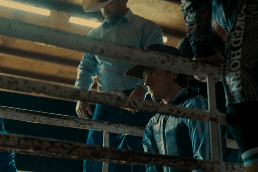 Lewis Pullman (Rhett Abbott) in 'Outer Range'