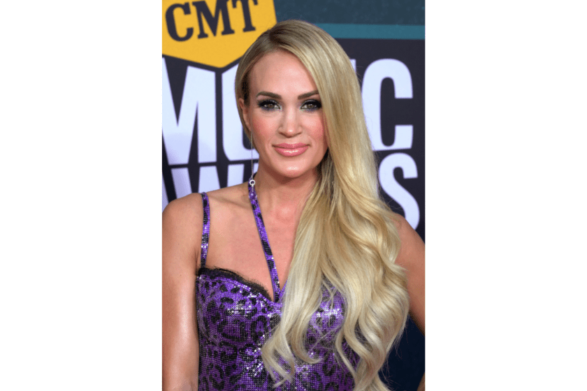 Carrie Underwood attends the 2022 CMT Music Awards at Nashville Municipal Auditorium on April 11, 2022 in Nashville, Tennessee