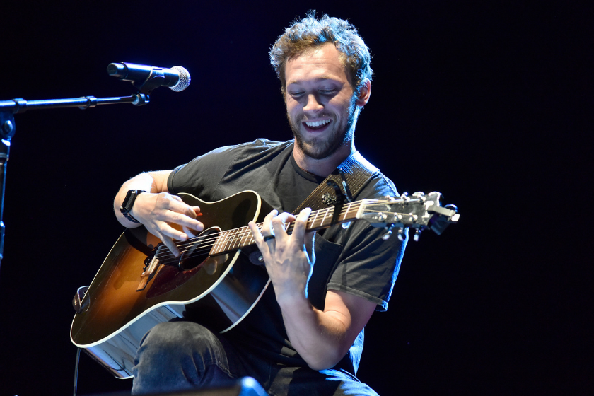 Phillip Phillips performs at Ironstone Amphitheatre on September 09, 2021 in Murphys, California