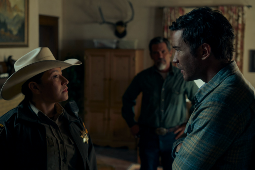 Description: Tamara Podemski (Deputy Sheriff Joy) in a scene from 'Outer Range'