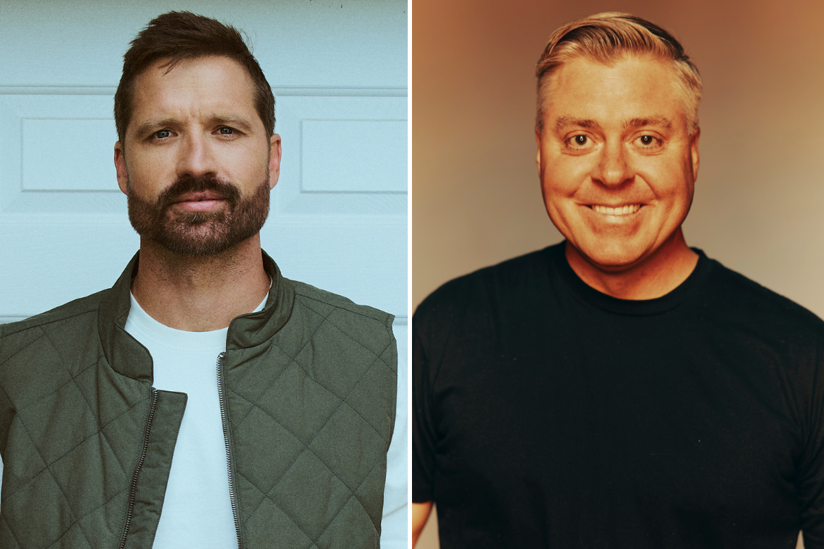 Best friends, neighbors and co-authors Walker Hayes and Craig Cooper