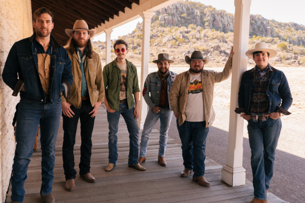 Flatland Cavalry pose in Texas