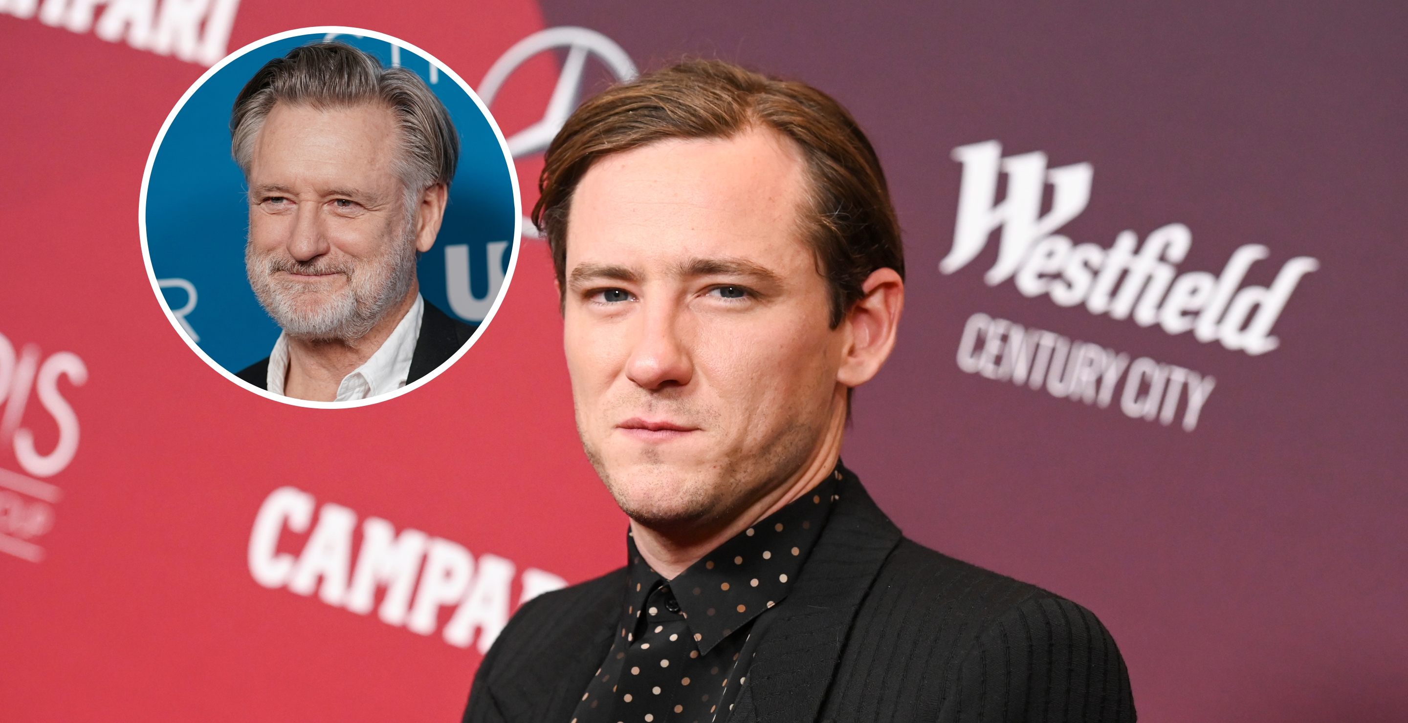 Lewis Pullman and Bill Pullman