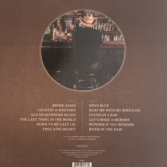 Neon Blue Back Album Cover