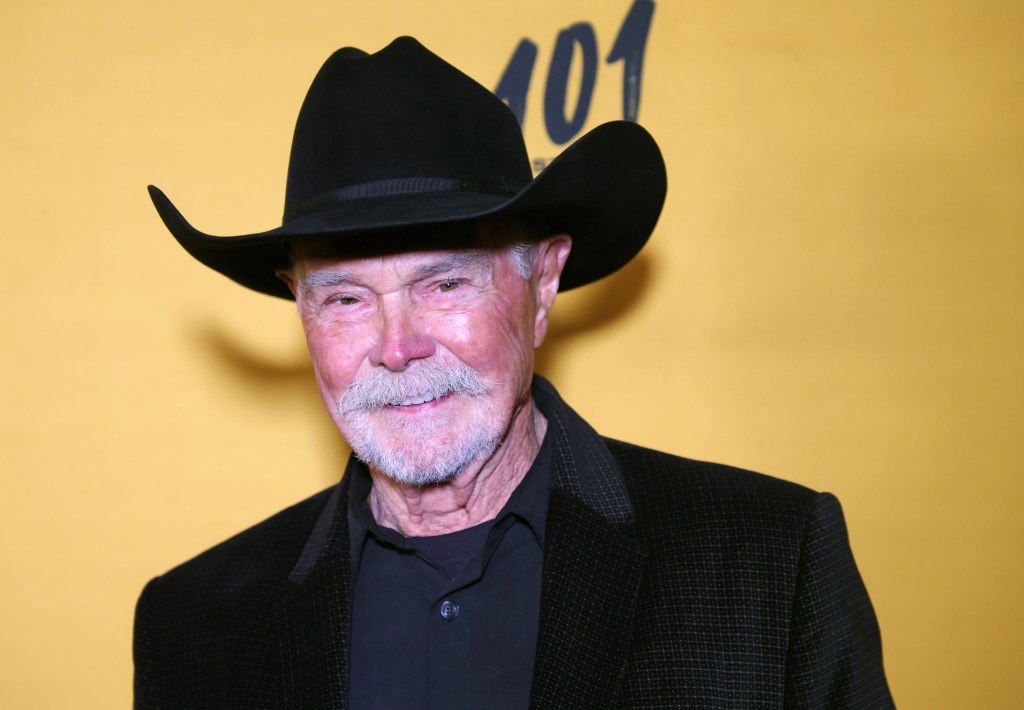 FORT WORTH, TEXAS - NOVEMBER 13: Buck Taylor attends the premiere for Paramount Network's "Yellowstone" Season 5 at Hotel Drover on November 13, 2022 in Fort Worth, Texas.