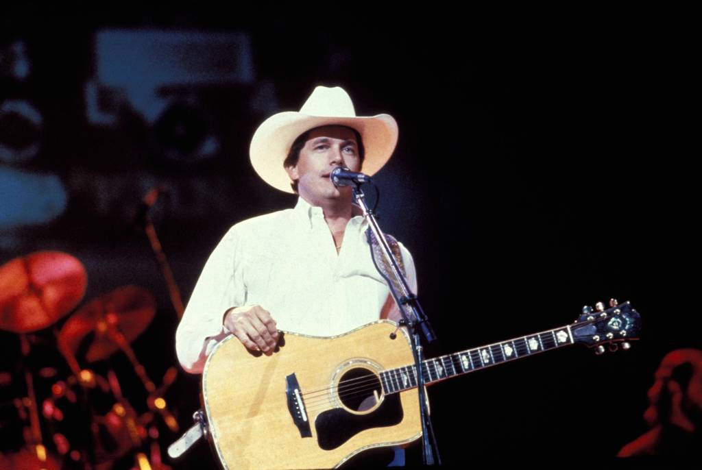 Photo of George Strait onstage