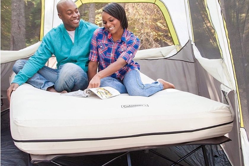 best air mattress -- portable coleman cot