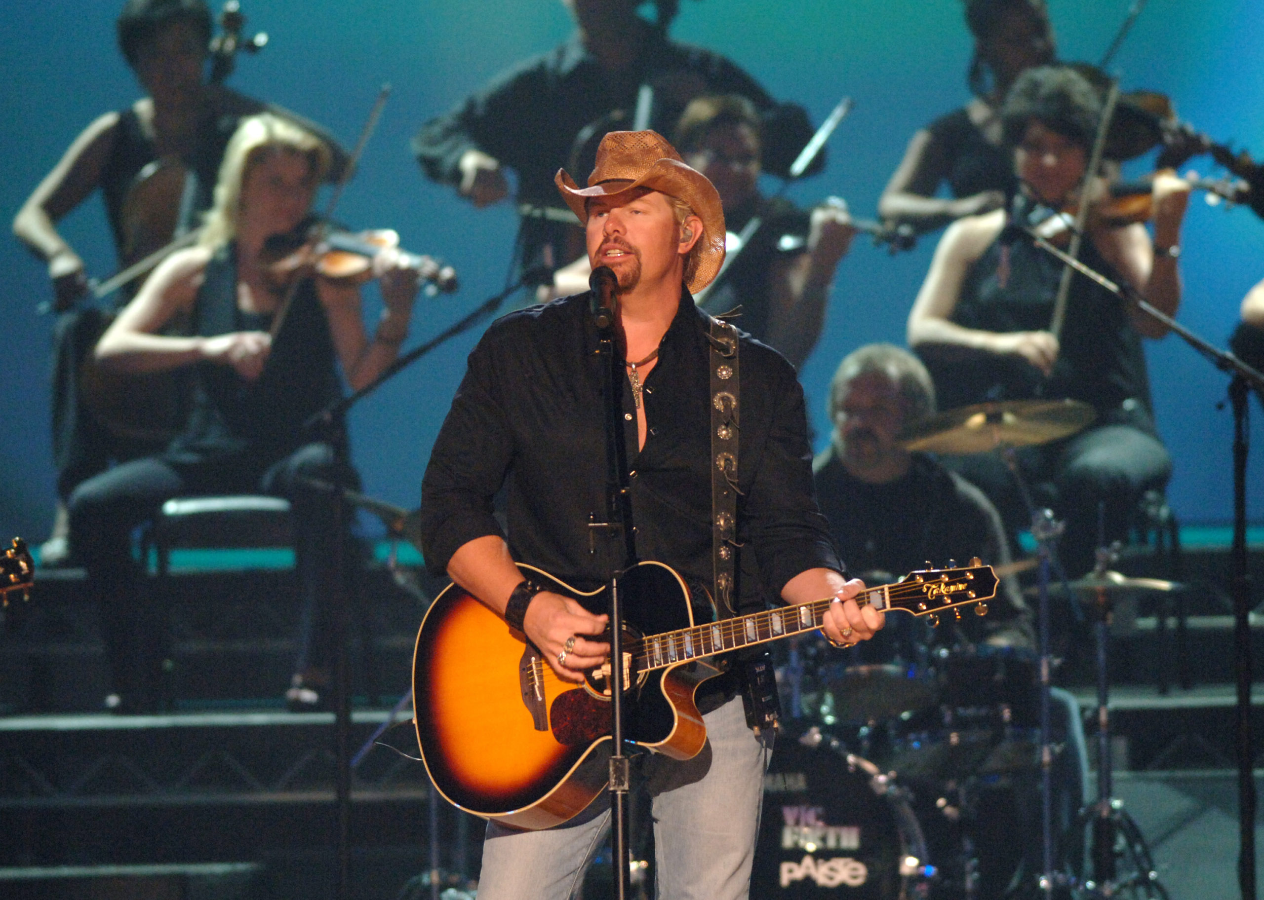 Toby Keith during 41st Annual Academy of Country Music Awards - Show at MGM Grand in Las Vegas, Nevada, United States.