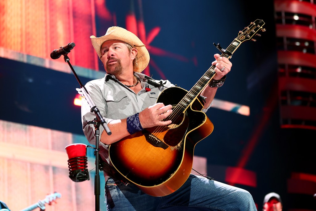AUSTIN, TEXAS - OCTOBER 30: Toby Keith performs onstage during the 2021 iHeartCountry Festival Presented By Capital One at The Frank Erwin Center on October 30, 2021 in Austin, Texas. Editorial Use Only.