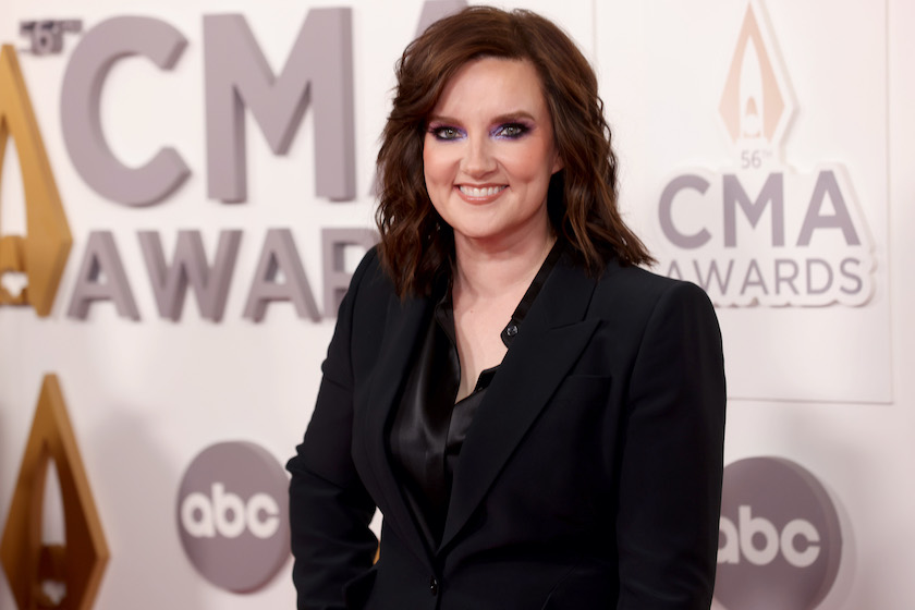 NASHVILLE, TENNESSEE - NOVEMBER 09: Brandy Clark attends The 56th Annual CMA Awards at Bridgestone Arena on November 09, 2022 in Nashville, Tennessee.