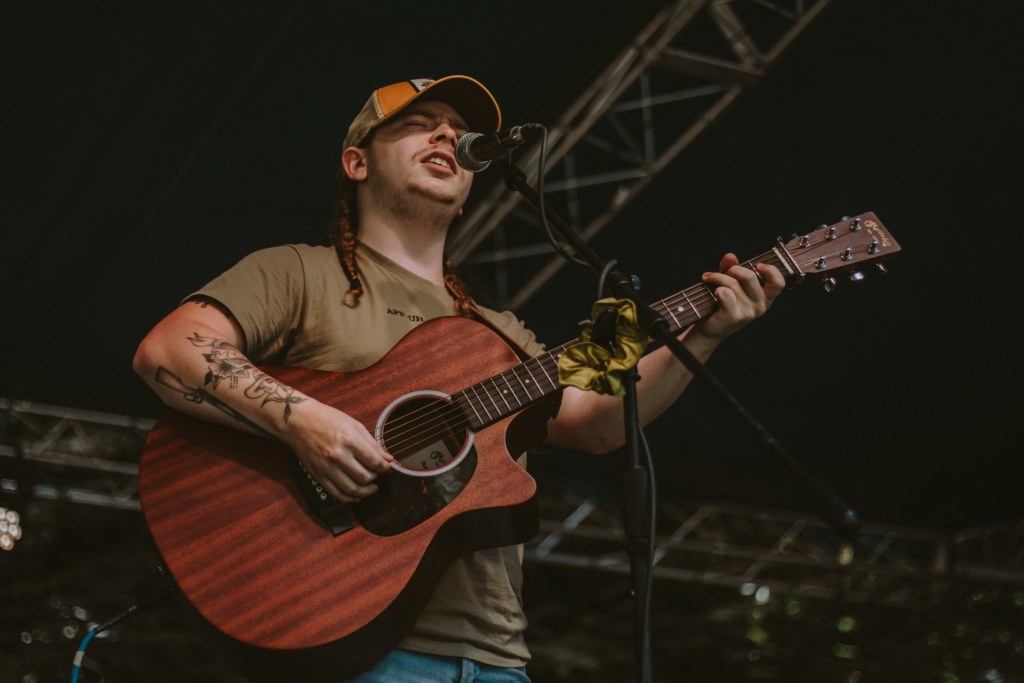 Logan Halstead at Laurel Cove Fest