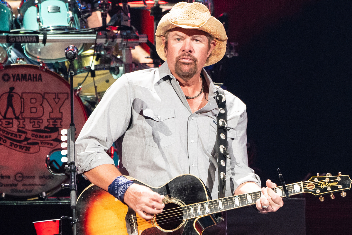 Toby Keith performs onstage during the 2021 iHeartCountry Festival Presented By Capital One at Frank Irwin Center on October 30, 2021 in Austin, Texas.