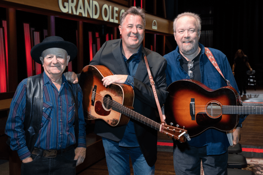 Charlie McCoy, Vince Gill and Don Schlitz