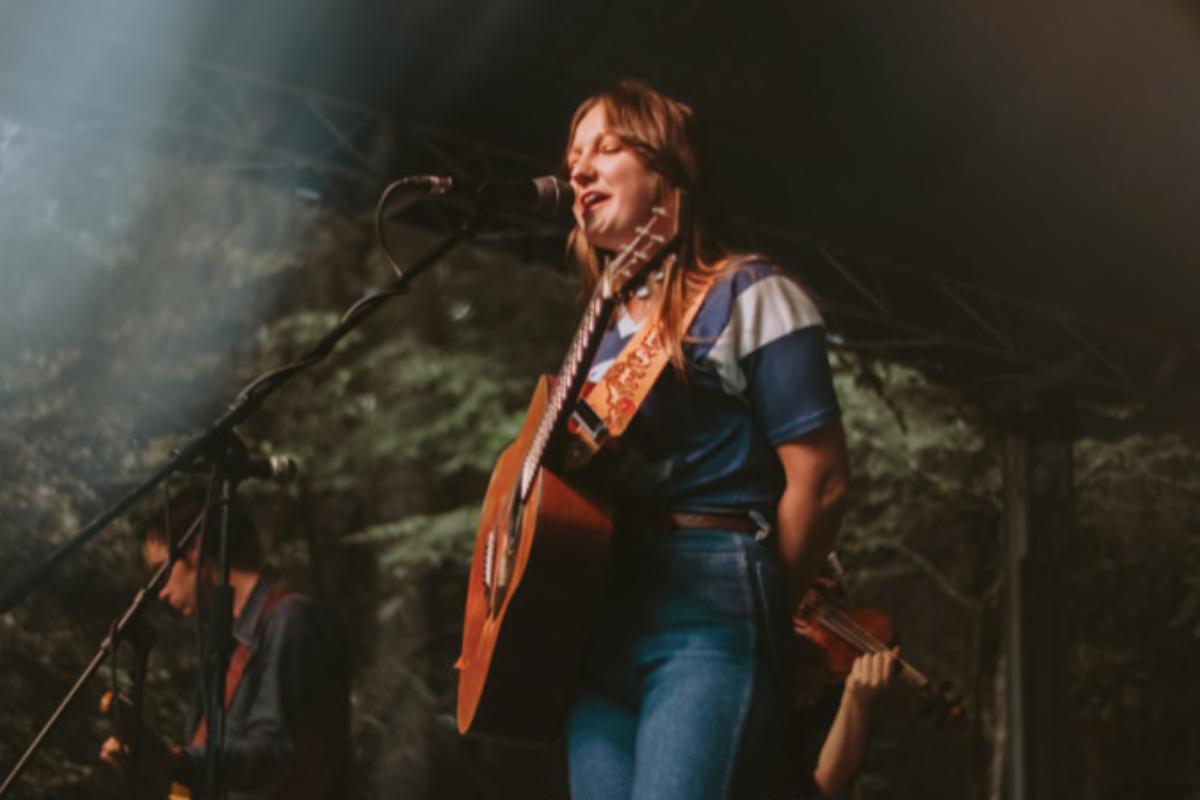 Kelsey Waldon performs at Laurel Cove Festival