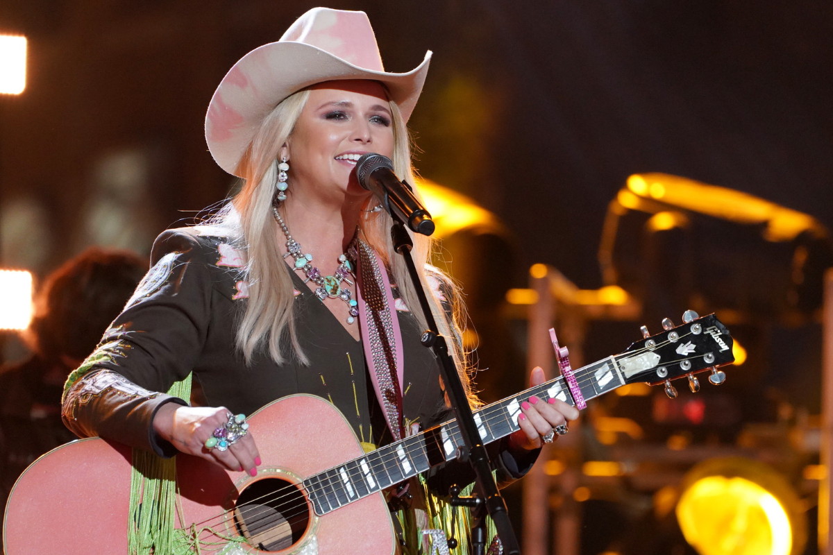 Miranda Lambert performs at the 2022 CMT Music Awards at Nashville Municipal Auditorium on April 11, 2022 in Nashville, Tennessee.