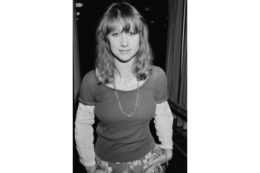 British actress Helen Mirren, February 1976