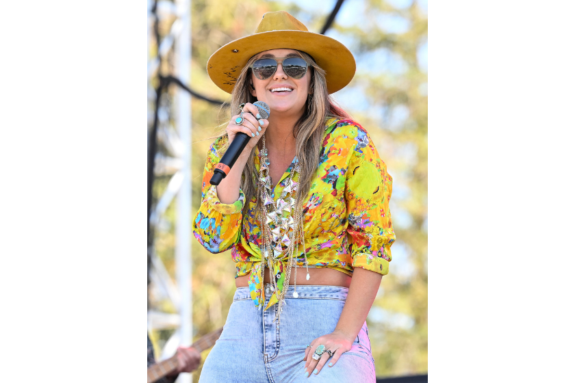 Lainey Wilson performs on Day 2 of Country Summer Music Festival 2022 at Sonoma County Fairgrounds on June 18, 2022 in Santa Rosa, California