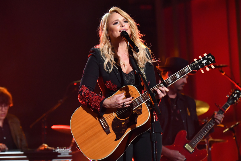 Miranda Lambert performs onstage during the 53rd Academy of Country Music Awards at MGM Grand Garden Arena on April 15, 2018 in Las Vegas, Nevada