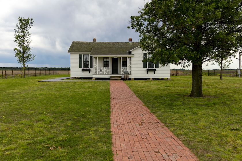 Johnny Cash's home town on the Cotton Highway, Dyess, AR. 