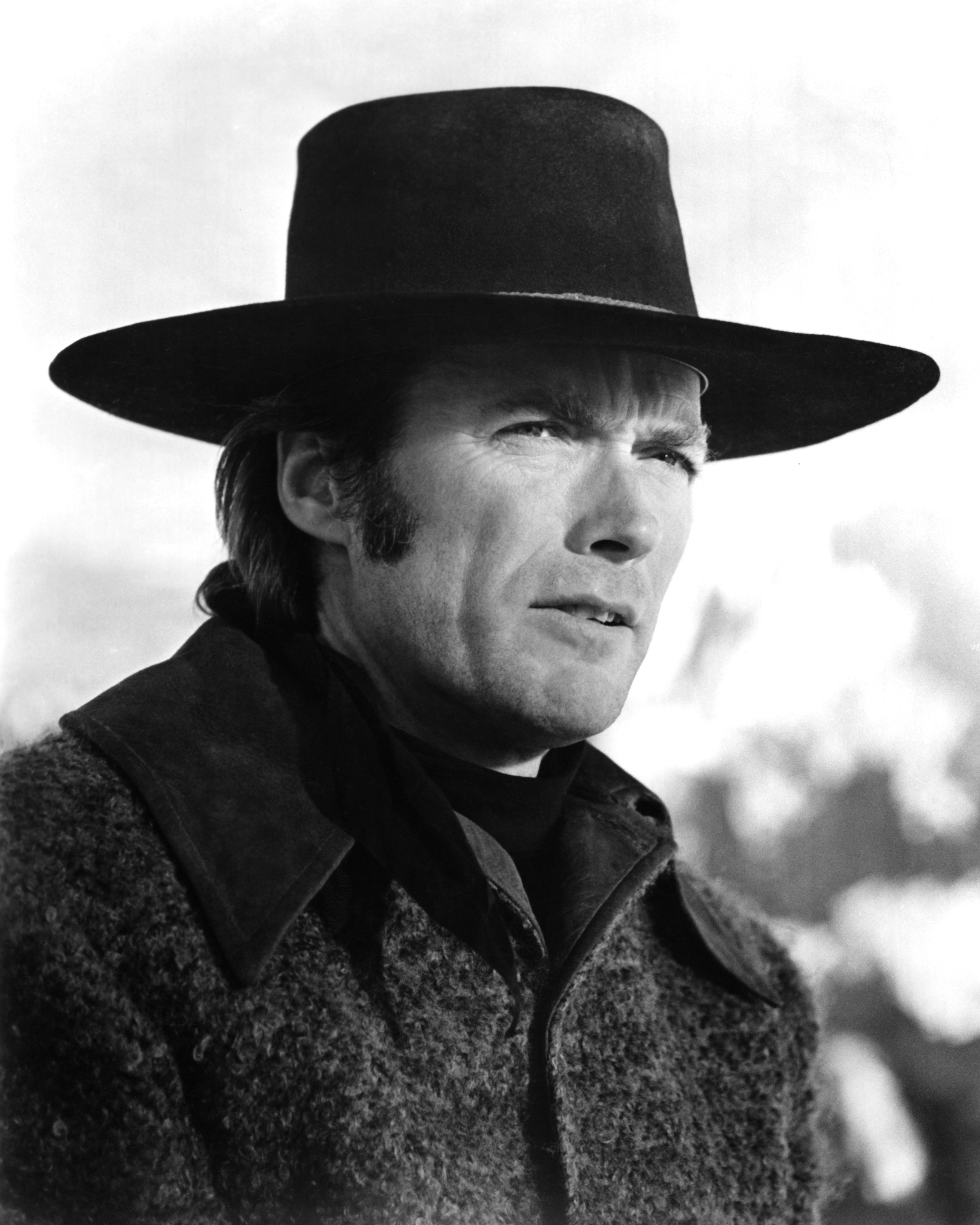 Actor Clint Eastwood as Joe Kidd, 1972. 