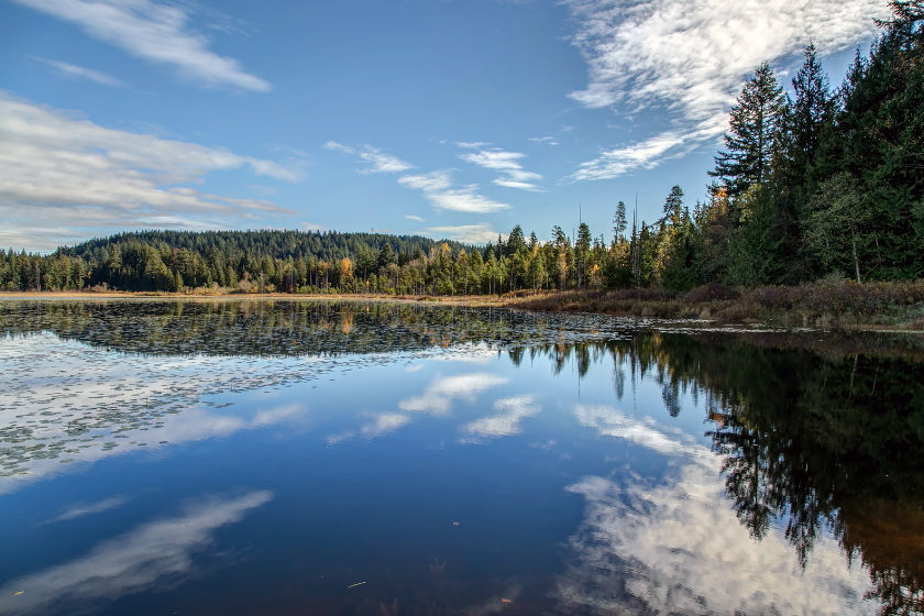 Whonnock Lake, Maple Ridge, British Columbia, Canada