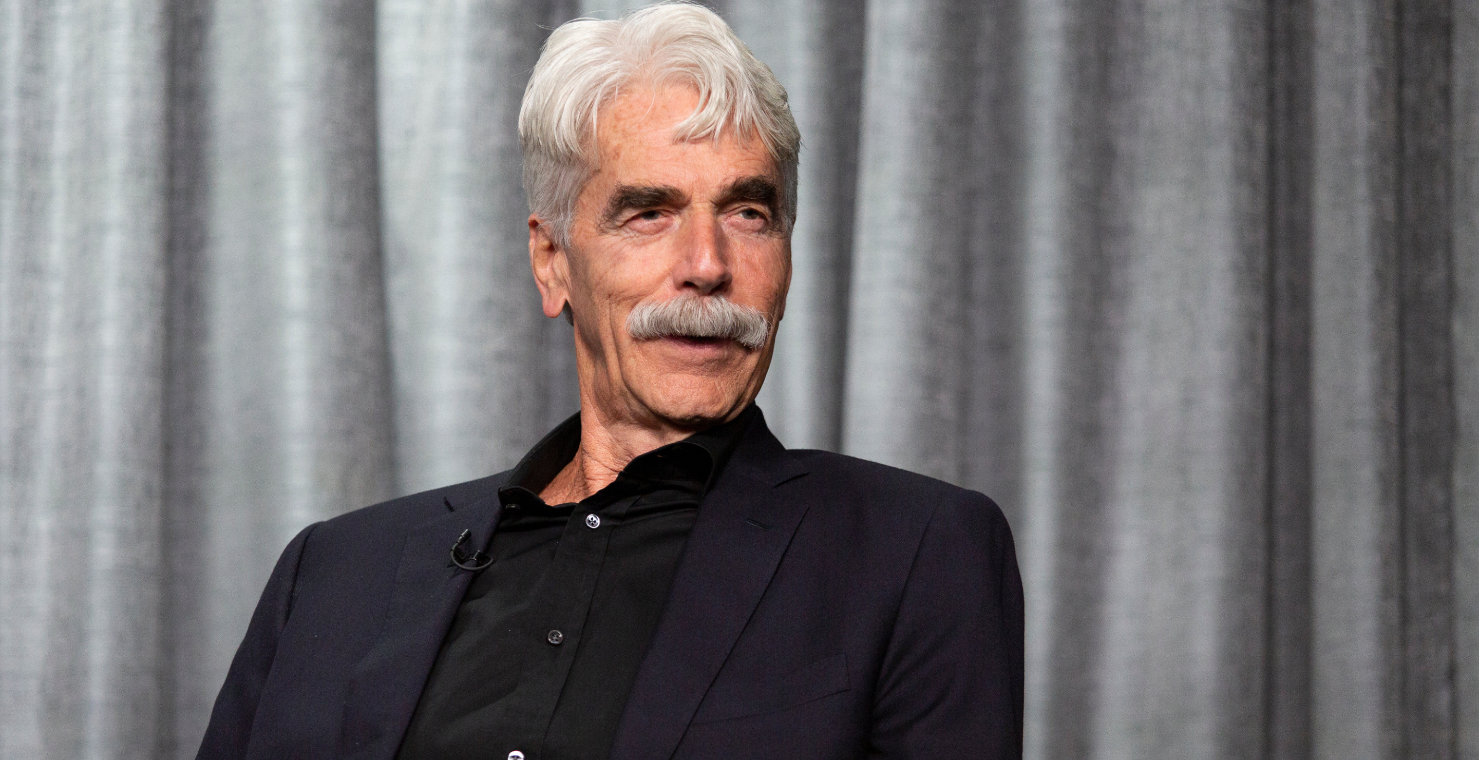 Actor Sam Elliott attends SAG-AFTRA Foundation Conversations Career Retrospective with Sam Elliott at SAG-AFTRA Foundation Screening Room on November 6, 2018 in Los Angeles, California