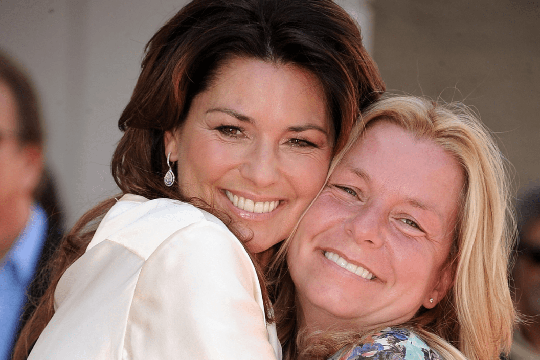 Shania Twain and sister attends the Shania Twain Hollywood Walk Of Fame Induction Ceremony on June 2, 2011 in Hollywood, California. (Photo by Steve Granitz/WireImage)