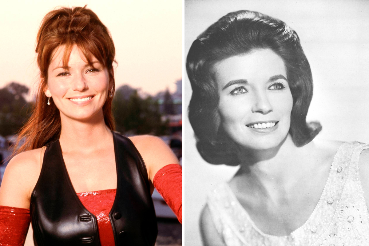 Promo shots of Shania Twain and June Carter