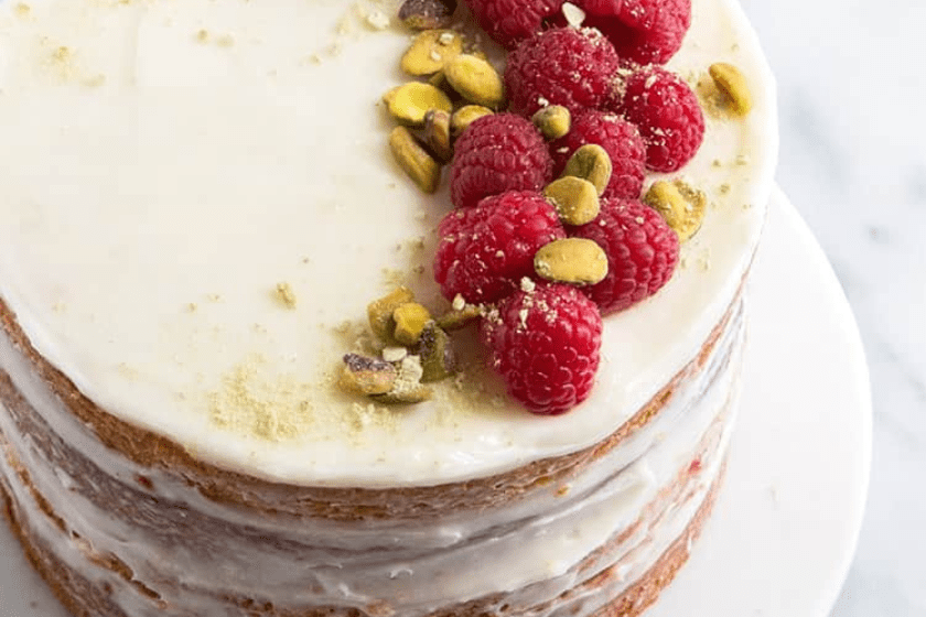 coconut raspberry cake