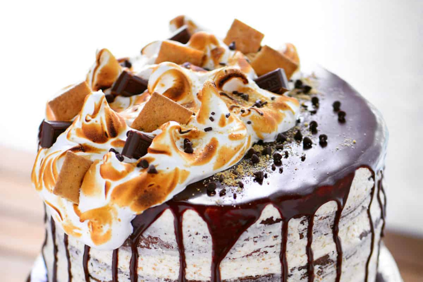 s'mores cake