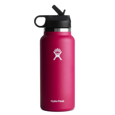 32 oz Wide Mouth w/ Straw Lid