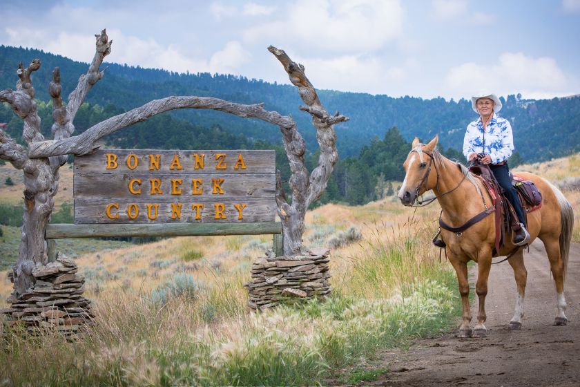 Bonanza creek guest ranch scenery