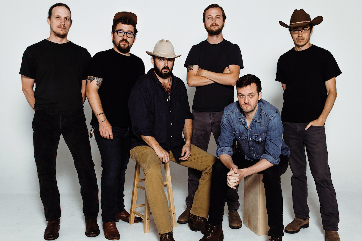 A 2022 press shot of Town Mountain