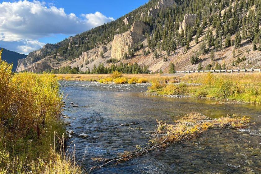 Elkhorn ranch scenery