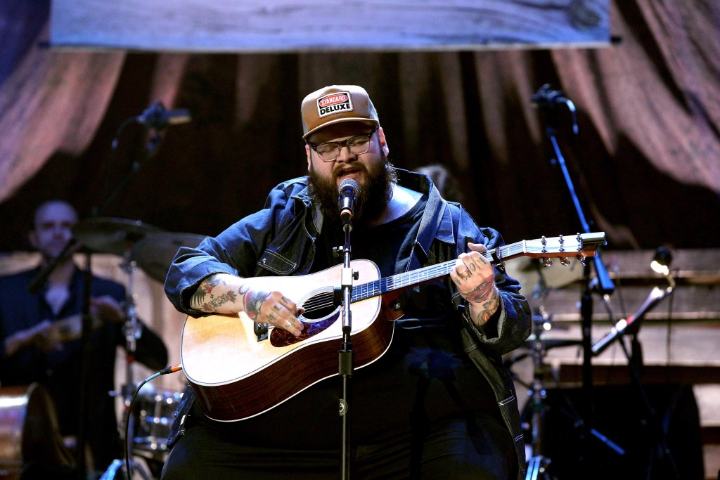 John Moreland performs onstage at the Americana Honors & Awards 2016 at Ryman Auditorium on September 21, 2016 in Nashville, Tennessee. at Ryman Auditorium on September 21, 2016 in Nashville, Tennessee. 