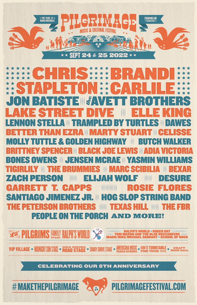 Pilgrimage lineup