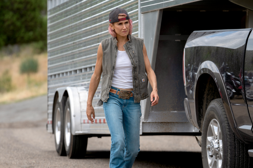 Jennifer Landon as Teeter on 'Yellowstone'