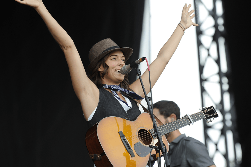 Brandi Carlile performs at the Austin City Limits Music Festival Day One at Zilker Park on September 16, 2011 in Austin Texas