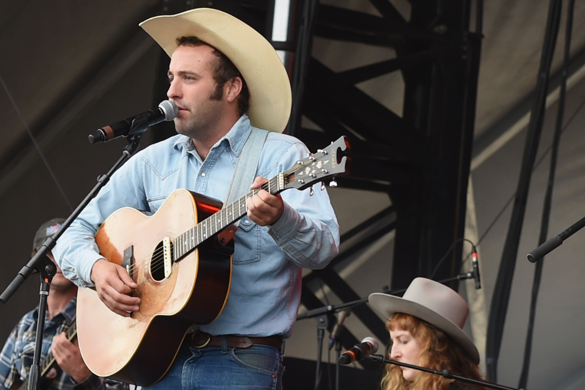 Luke Bell (singer) Heather Littlefield and Matt Kinman perform at Tree Town Music Festival - Day 3 on May 27, 2017 in Heritage Park, Forest City, Iowa. (Photo by Rick Diamond/Getty Images for Tree Town Music Festival)