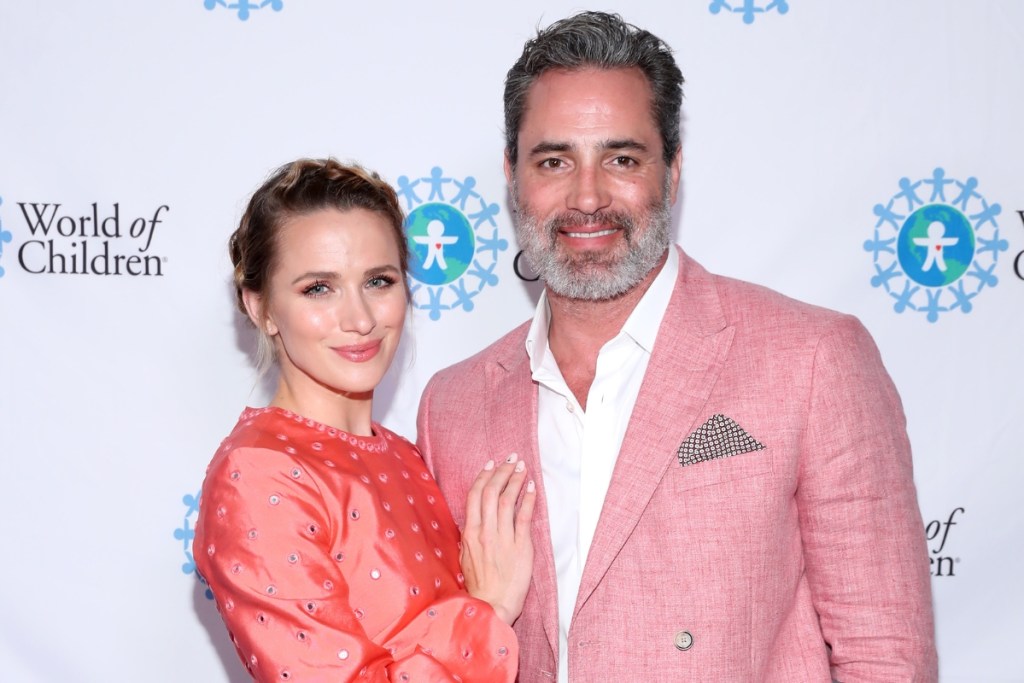 Shantel VanSanten and Victor Webster
