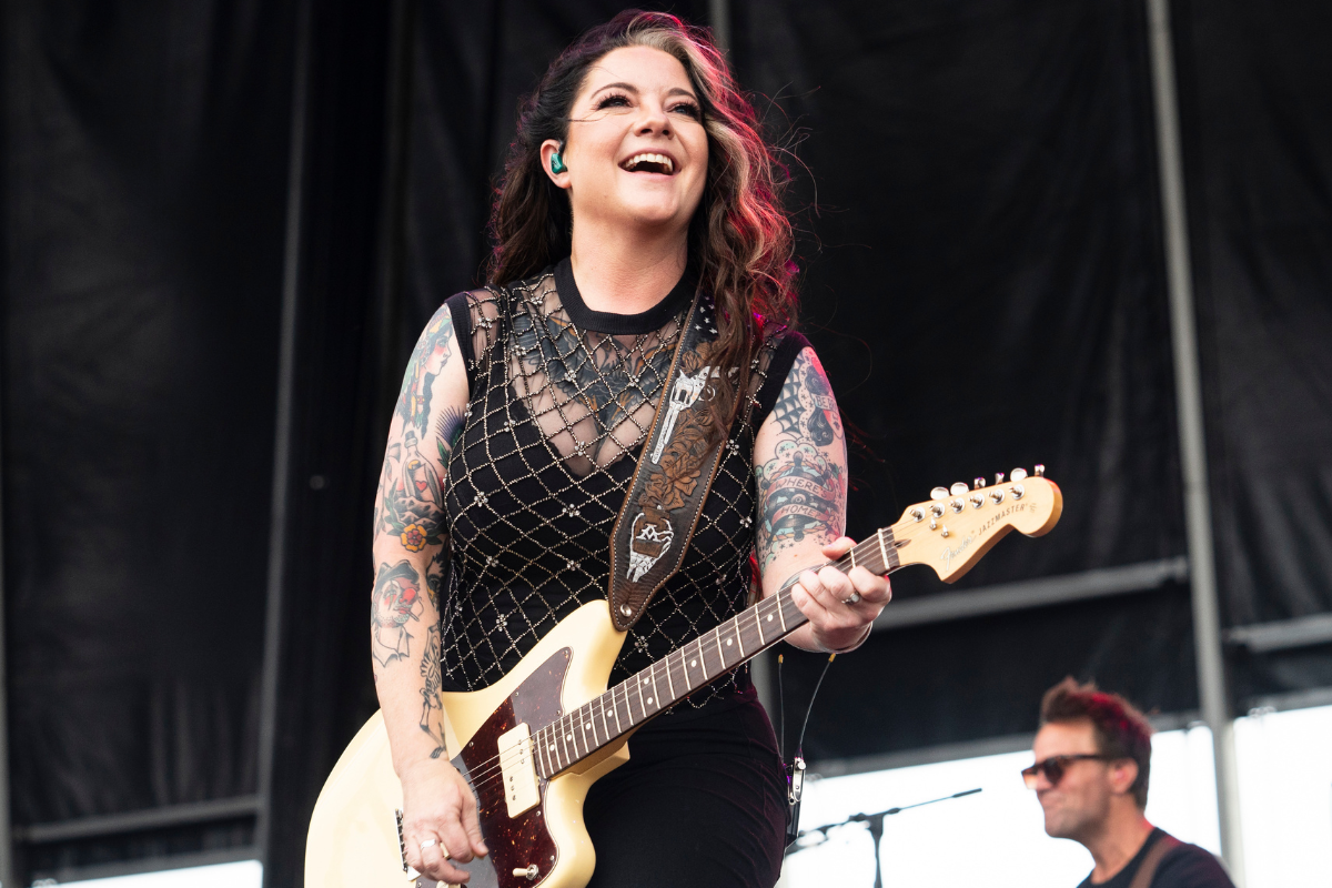 Ashley McBryde performs during 2022 Faster Horses Festival at Michigan International Speedway on July 24, 2022 in Brooklyn, Michigan.
