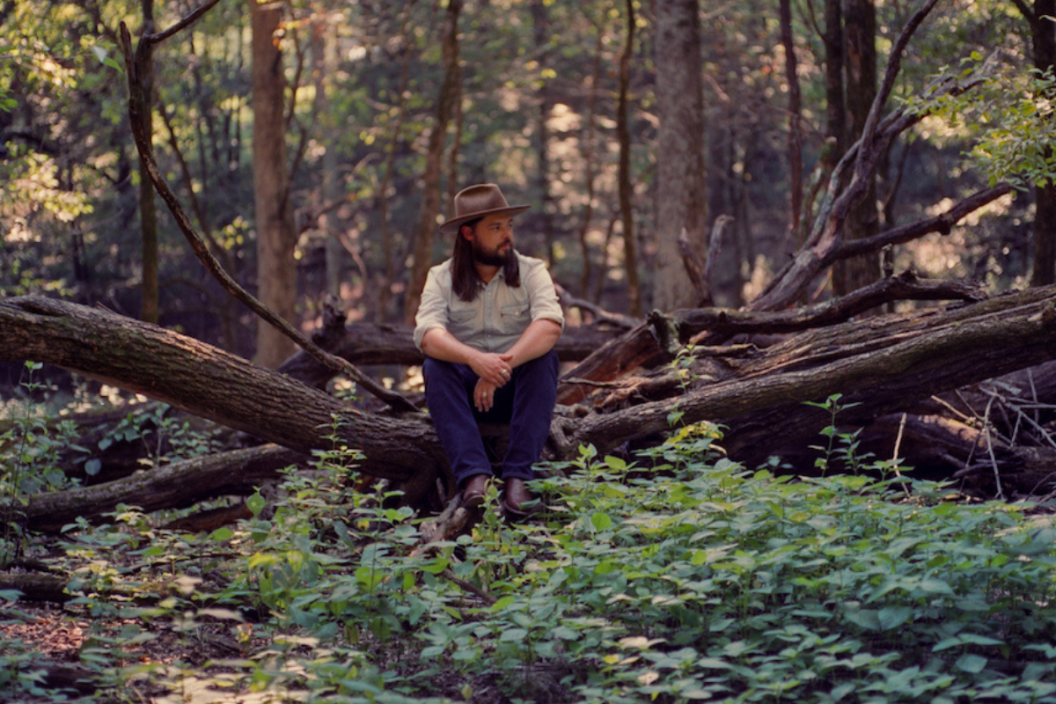 Caleb Caudle poses outdoors