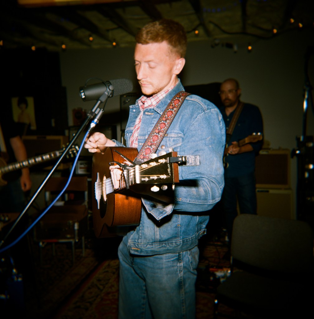 Tyler Childers in studio