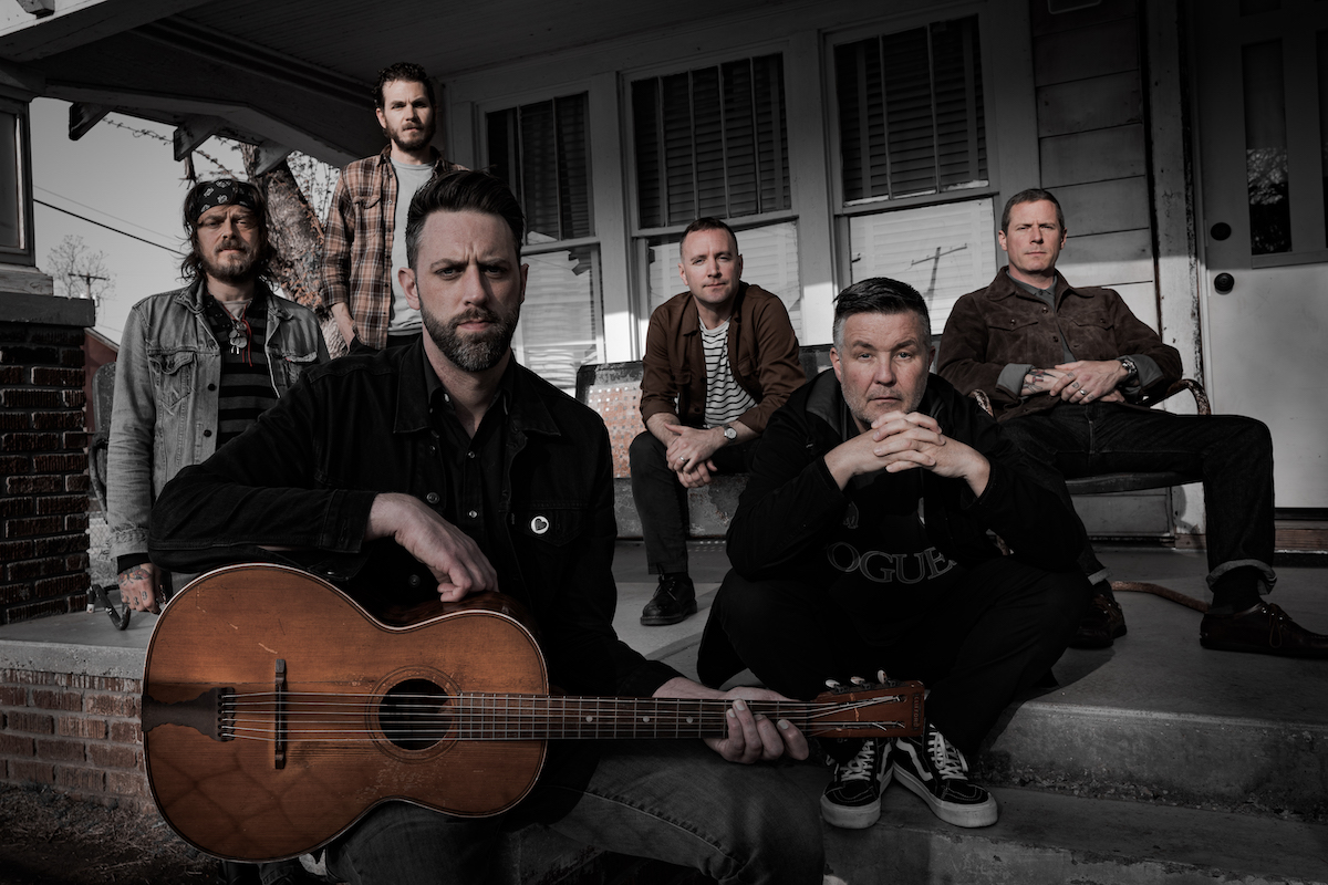 Press shot from 2022 of the Dropkick Murphys