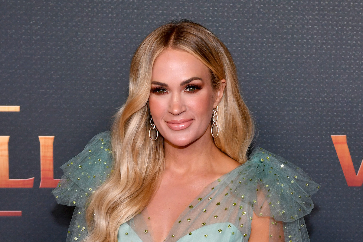 NASHVILLE, TENNESSEE - SEPTEMBER 12: Carrie Underwood attends CMT Giants: Vince Gill at The Fisher Center for the Performing Arts on September 12, 2022 in Nashville, Tennessee.